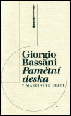 Levně Pamětní deska v Mazziniho ulici - Giorgio Bassani