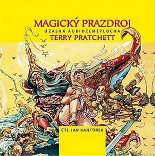 Magický prazdroj - Úžasná AudioZeměplocha - CD (Čte Jan Kantůrek) - Terry Pratchett