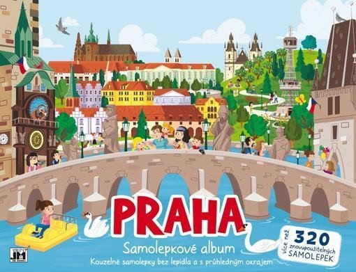 Levně Praha - Samolepkové album