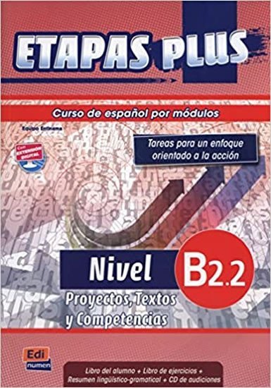 Levně Etapas Plus - B2.2 Libro del alumno