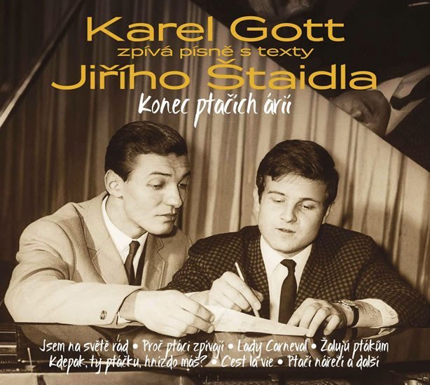 Levně Karel Gott - Konec ptačích árií 3CD Karel Gott zpívá písně Jiřího Štaidla - Karel Gott
