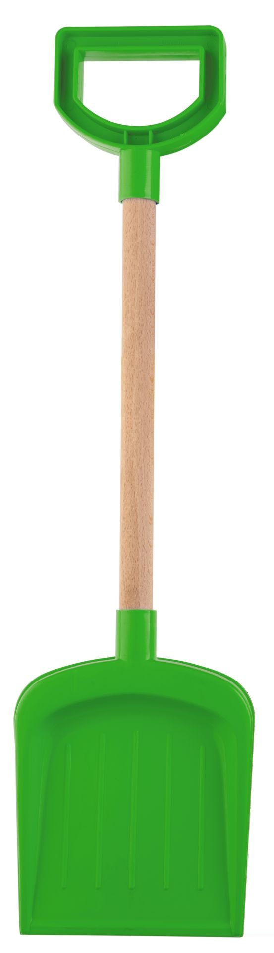 Levně Androni Lopata s dřevěnou násadou a rukojetí - délka 53 cm, zelená