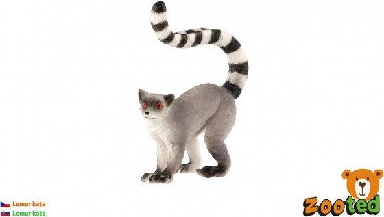 Levně Lemur kata zooted plast 7cm v sáčku