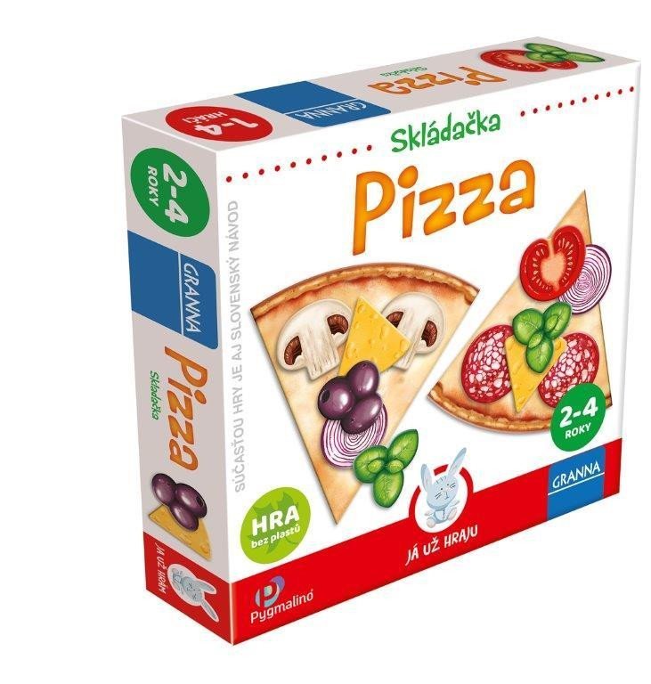 Levně Skládačka Pizza - Hra bez plastů