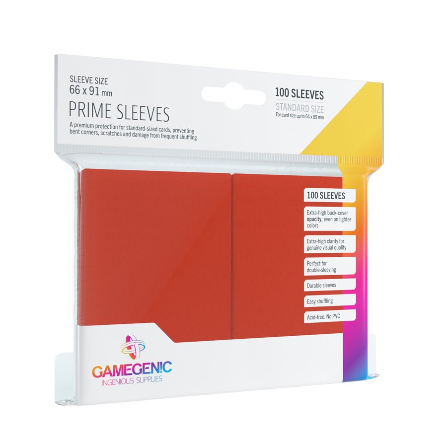 Levně Gamegenic: Prime Sleeves Red