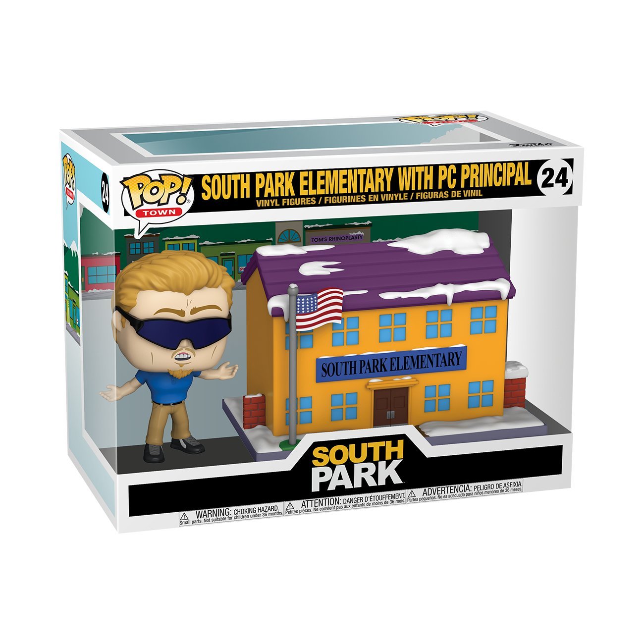 Funko POP Town: South Park - Elementary w/PC Principal