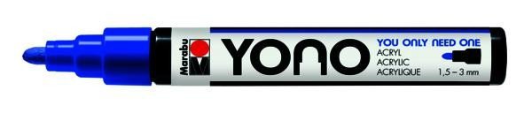 Levně Marabu YONO akrylový popisovač 1,5-3 mm - tmavě modrý