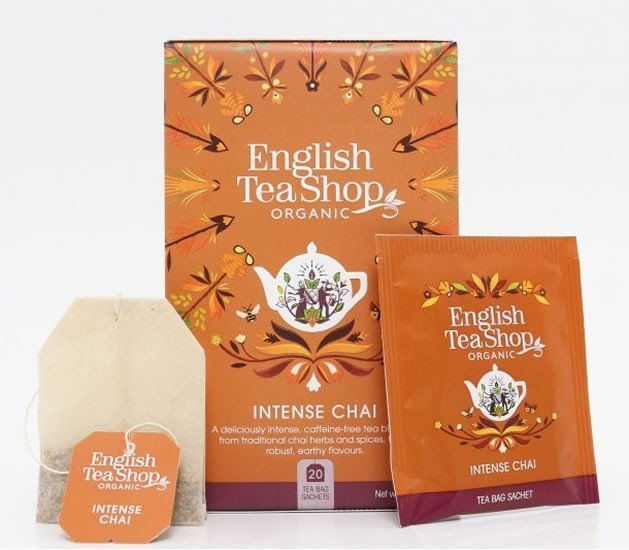 Levně English Tea Shop Čaj Chai Tea Intenzivní čený bio, 20 sáčků