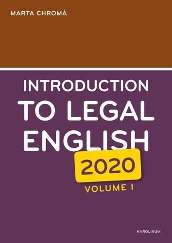 Levně Introduction to Legal English Volume I. - Marta Chromá