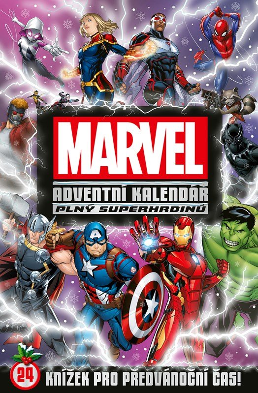 Levně Marvel - Adventní kalendář plný superhrdinů - autorů kolektiv