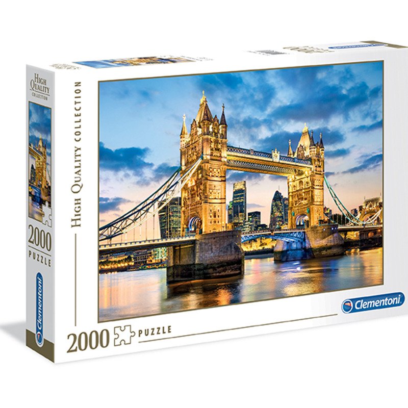 Clementoni Puzzle - Tower Bridge 2000 dílků - Clementoni