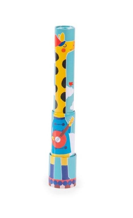 Levně MOULIN ROTY Telescopic giraffe kaleidoscope Les jouets metal