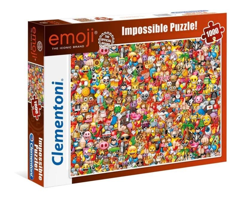 Levně Puzzle Impossible Emoji 1000 dílků