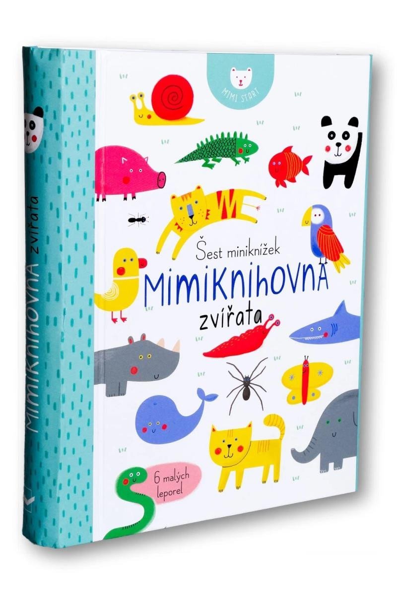 Levně 6 miniknížek - Mimiknihovna zvířata