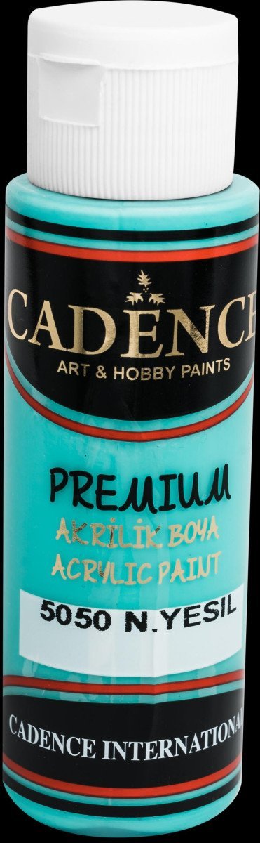 Levně Akrylová barva Cadence Premium - tyrkysová světlá / 70 ml