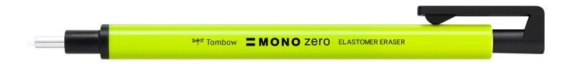 Levně Tombow Gumovací tužka Mono Zero 2,3 mm - neonová žlutá