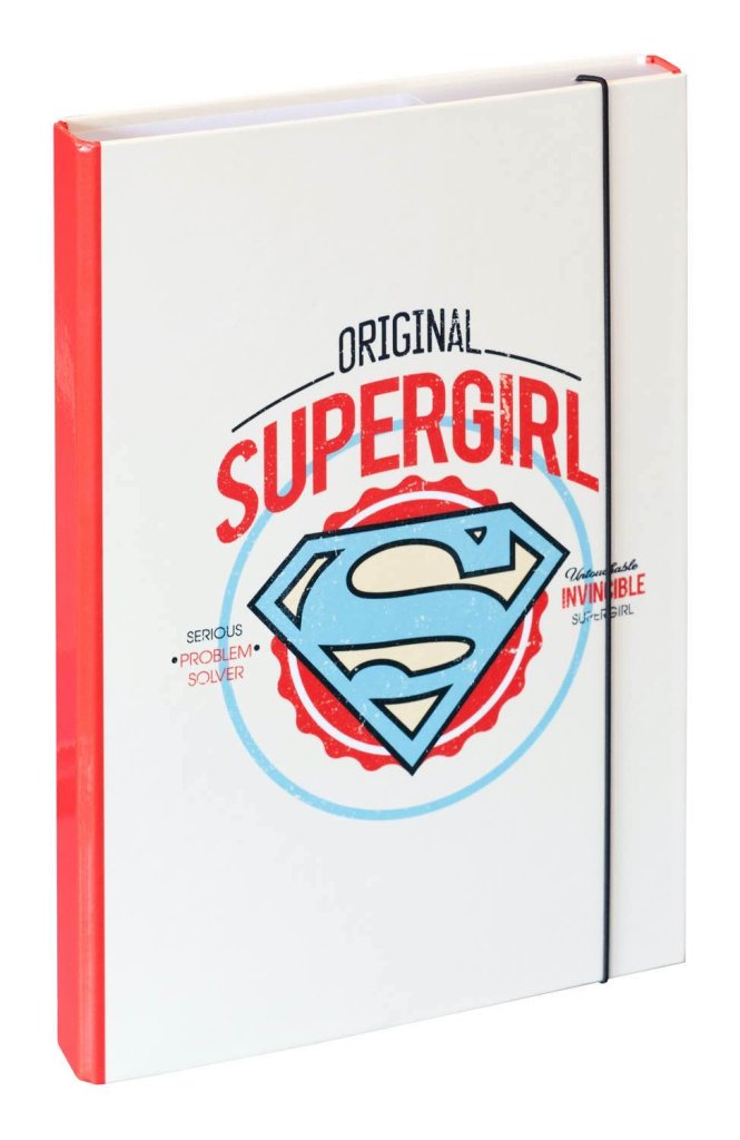 Levně Desky na školní sešity A4 - Supergirl