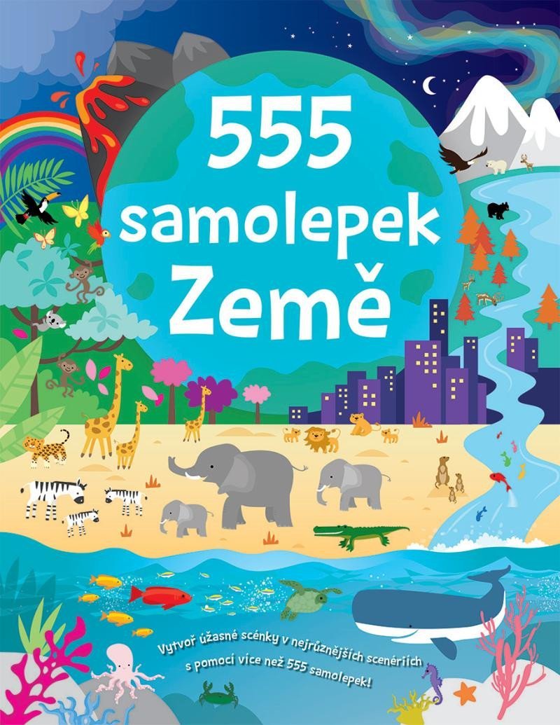 Levně 555 samolepek Země - Graham Oakley