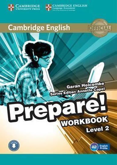 Levně Prepare 2/A2 Workbook with Audio - Garan Holcombe