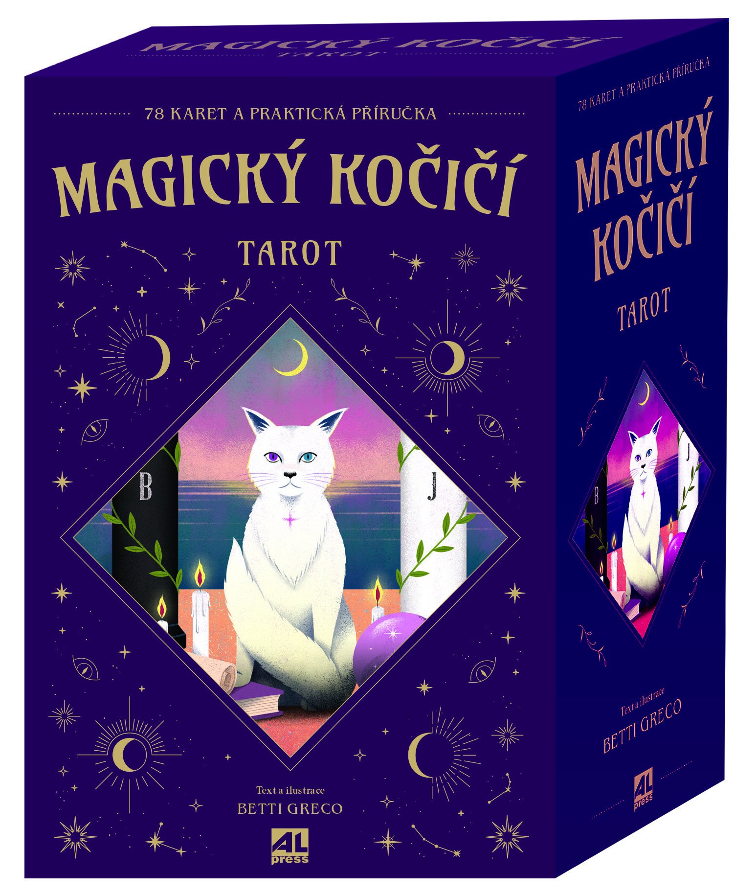 Levně Magický kočičí tarot - Betti Greco