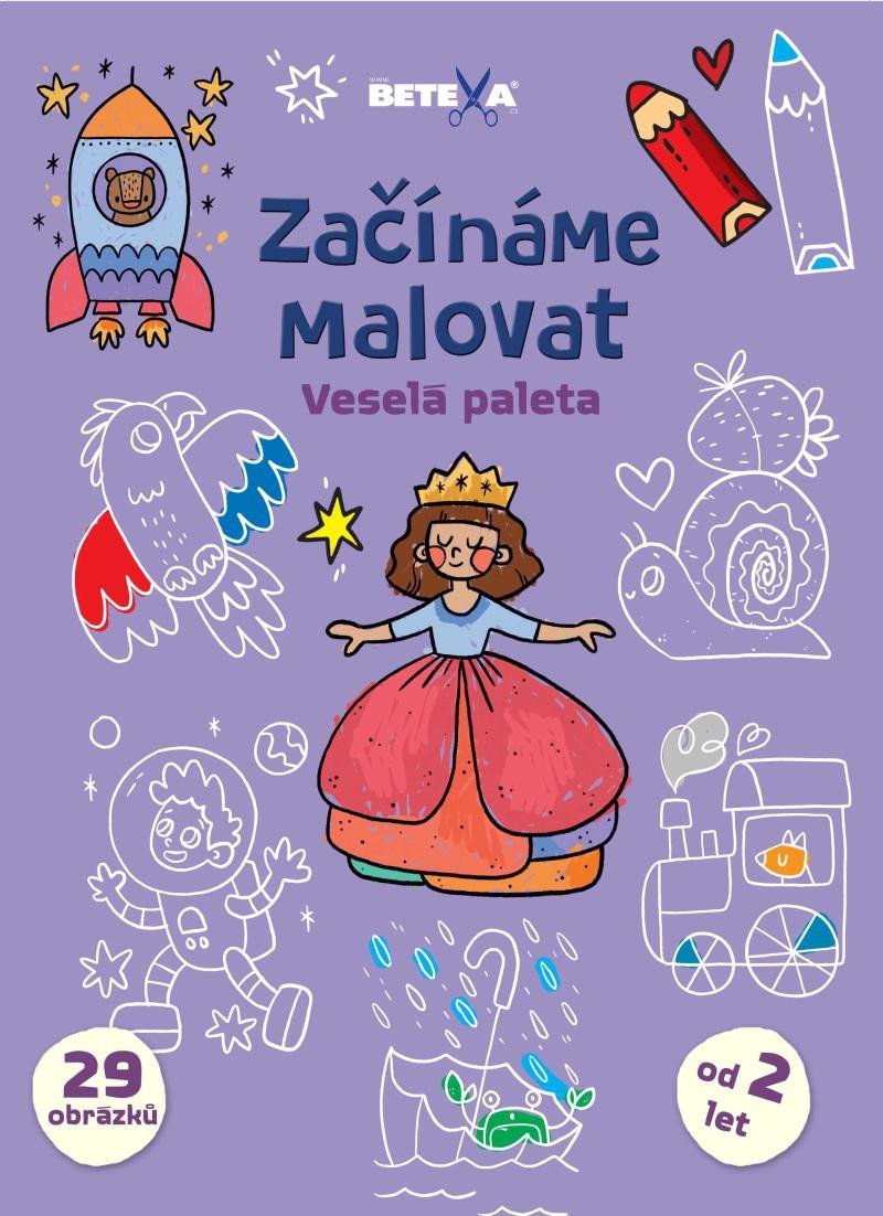 Levně Začínáme malovat - Veselá paleta - kolektiv autorů