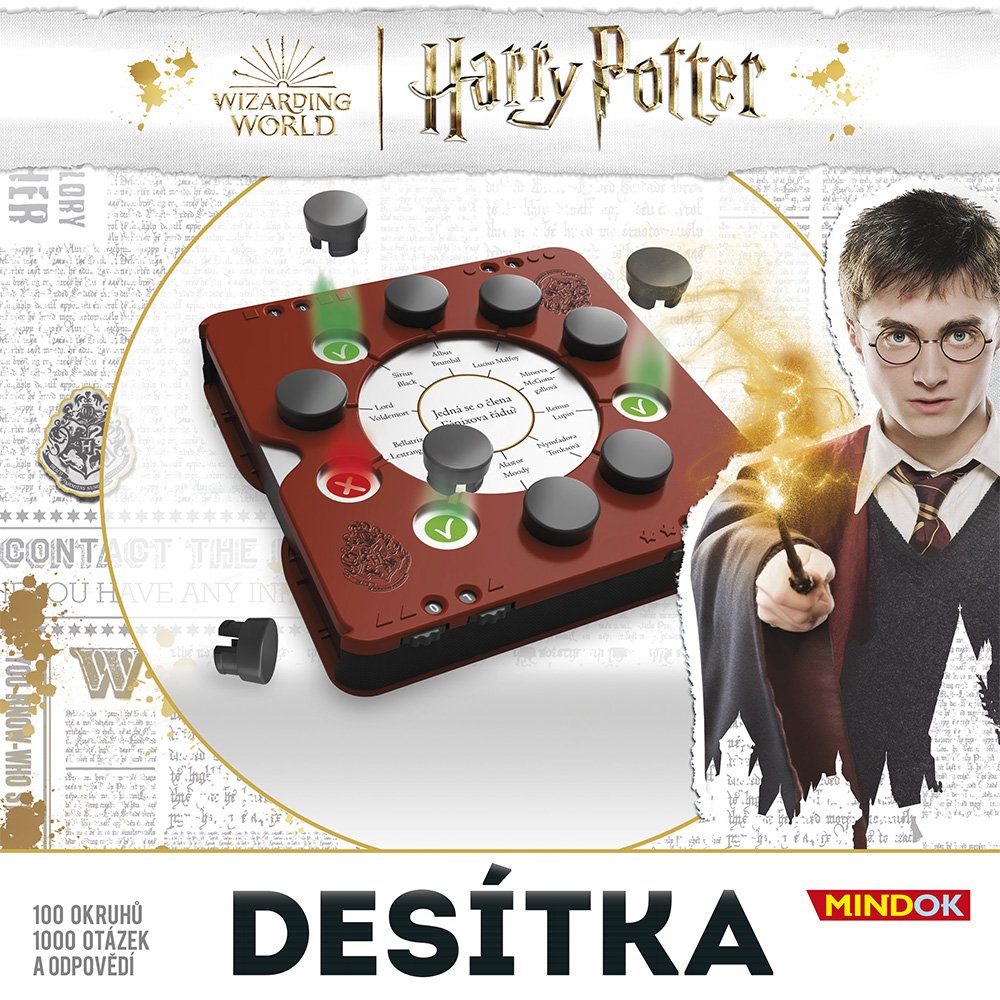 Levně Desítka Harry Potter - Stolní hra - Mindok