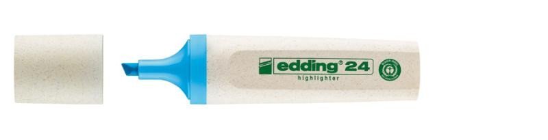 Levně Edding Zvýrazňovač 24 EcoLine - modrý