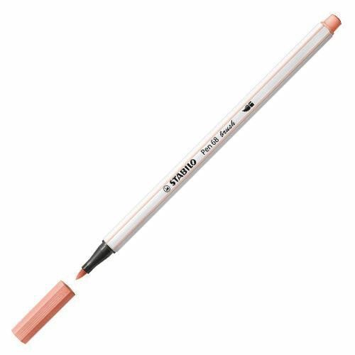 Levně Fixa STABILO Pen 68 brush růžová světlá