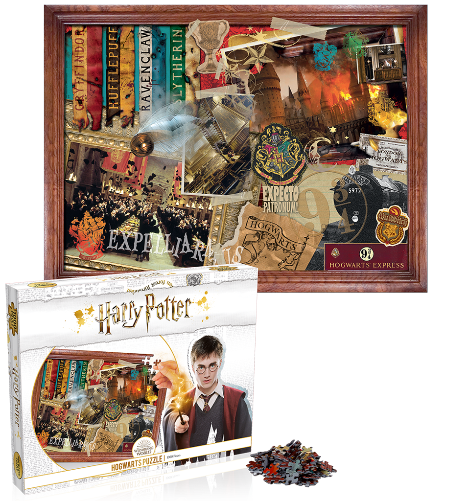 Levně Puzzle Harry Potter Bradavice 1000 dílků - Alltoys