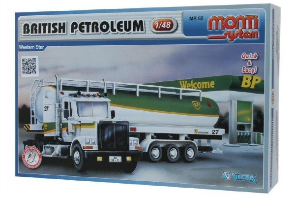 Levně Stavebnice Monti System MS 52 British Petroleum 1:48 v krabici 32x21x8cm