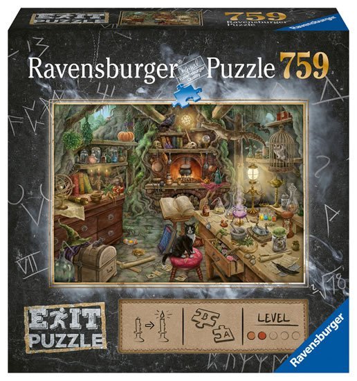 Levně Ravensburger Puzzle Exit Kouzelnická kuchyně/759 dílků