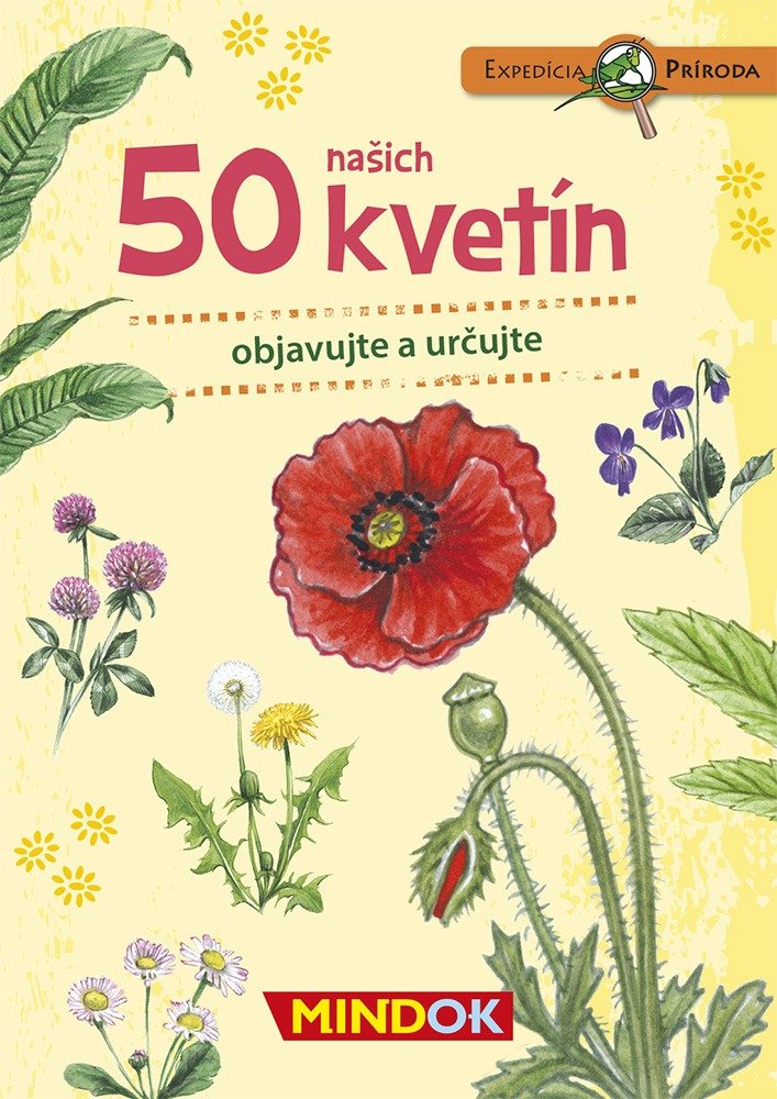 Levně SK Expedícia príroda: 50 našich kvetín - Mindok