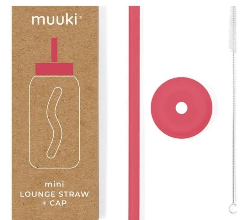 Levně MUUKI Mini Lounge Brčko + Víčko Watermelon