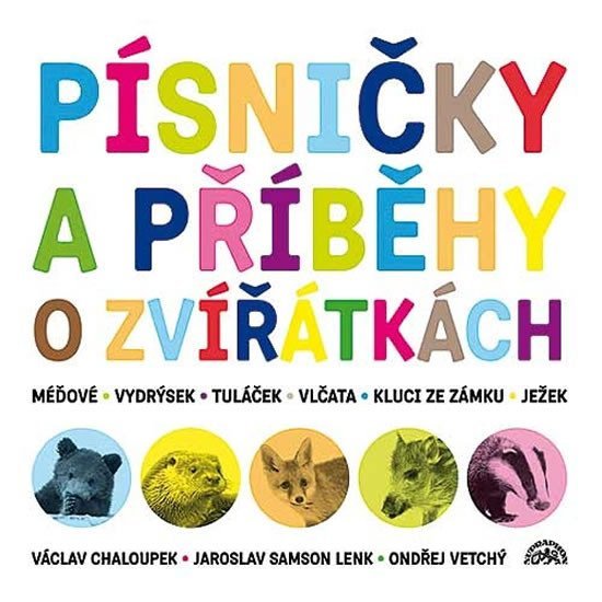 Písničky a příběhy o zvířátkách - 2CD - Ondřej Vetchý; Václav Chaloupek
