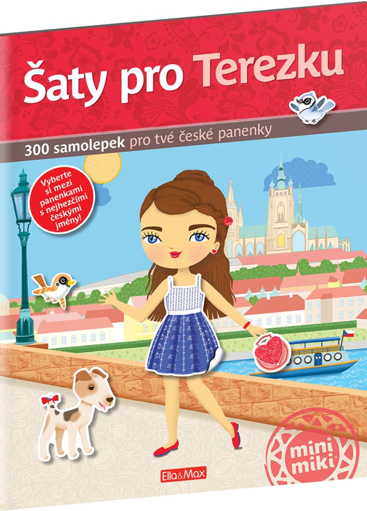Levně Šaty pro Terezku - 300 samolepek pro tvé české panenky, 2. vydání
