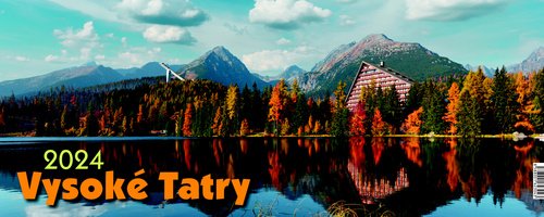Levně Vysoké Tatry 2024- stolový kalendár