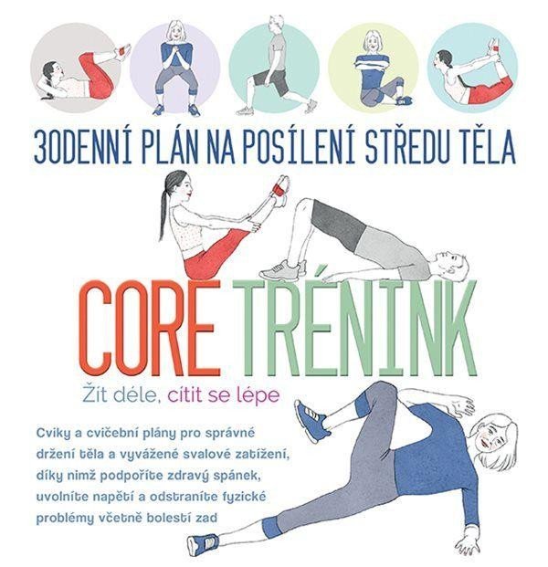 30denní plán na posílení středu těla - Core trénink - Anabel Murchisonová