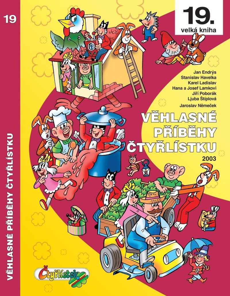 Levně Věhlasné příběhy Čtyřlístku 2003 / 19. velká kniha - Jan Endrýs