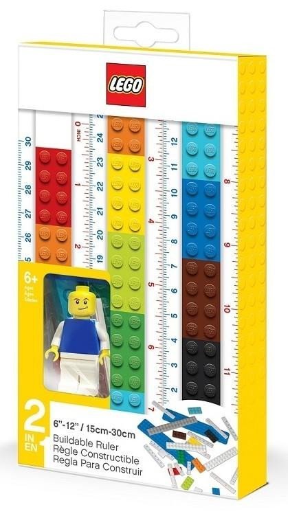 Levně LEGO Pravítko s minifigurkou 30 cm