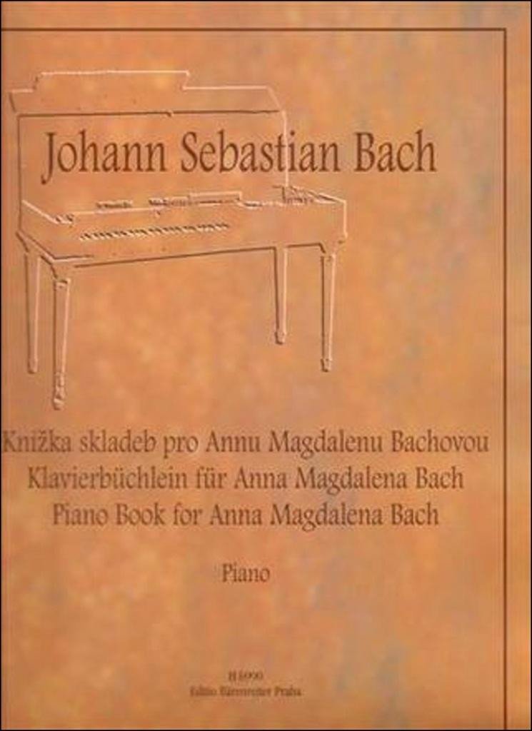 Knížka skladeb pro Annu Magdalenu Bachovou - Johann Sebastian Bach