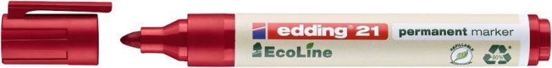 Levně Edding Popisovač permanentní 21 EcoLine - červený