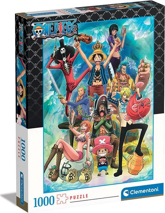 Levně Clementoni Puzzle Anime Collection: One Piece 1000 dílků - Clementoni