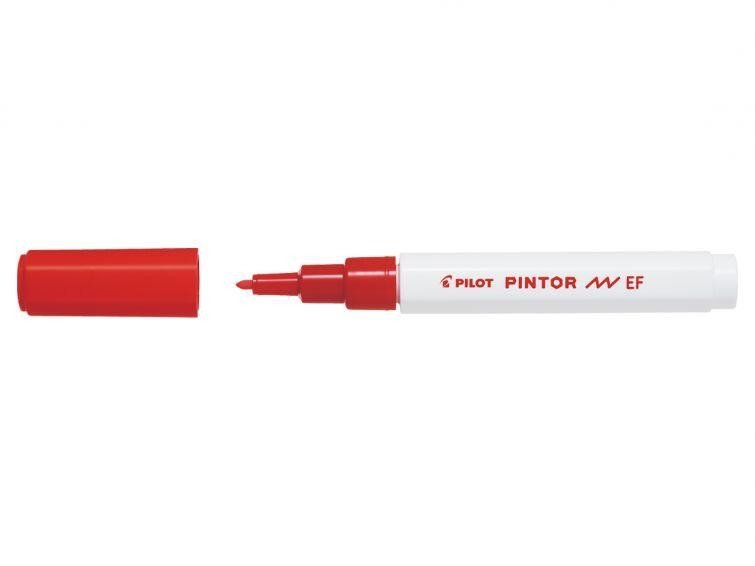 Levně PILOT Pintor Extra Fine akrylový popisovač 0,5-0,7mm - červený