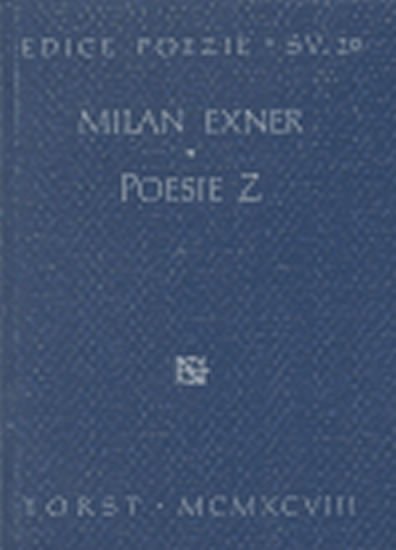 Levně Poesie Z - Milan Exner