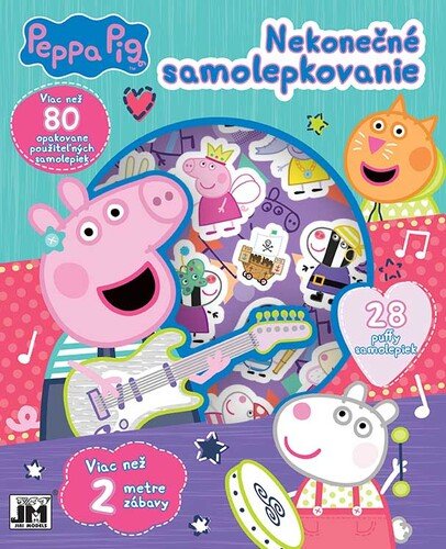 Levně Nekonečné samolepkovanie PeppaPig