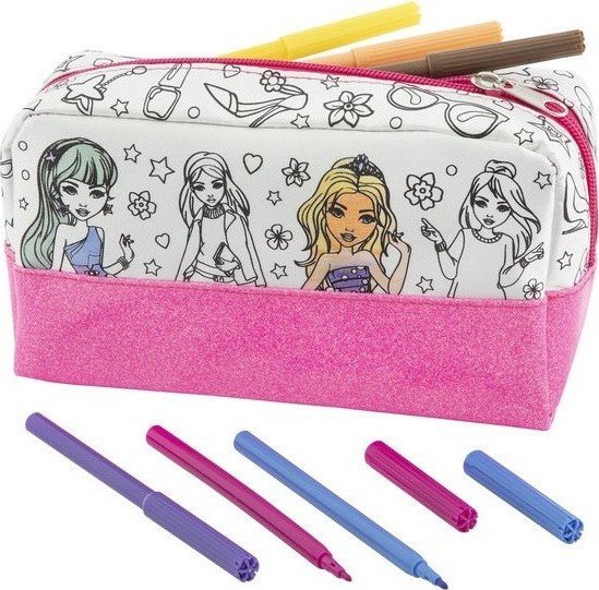 Product detail of Penál vybarvovací na zip Besties - Craft Creative