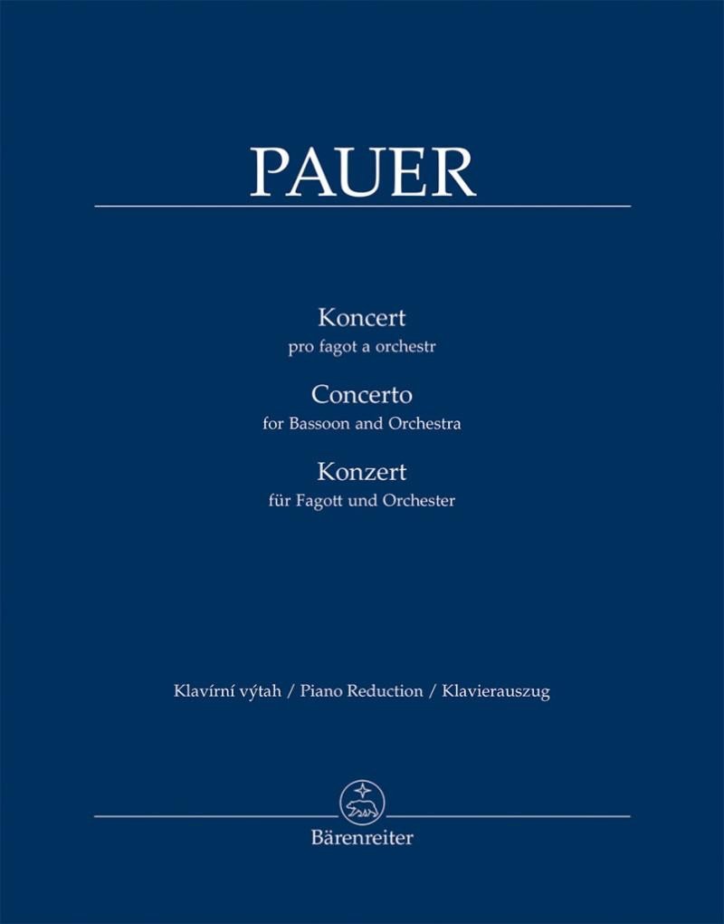 Levně Koncert pro fagot a orchestr - Jiří Pauer