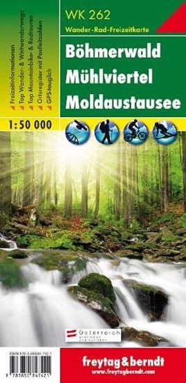 Levně WK 262 Český les, Mühlviertel, Moldaustausee 1:50 000 / turistická mapa