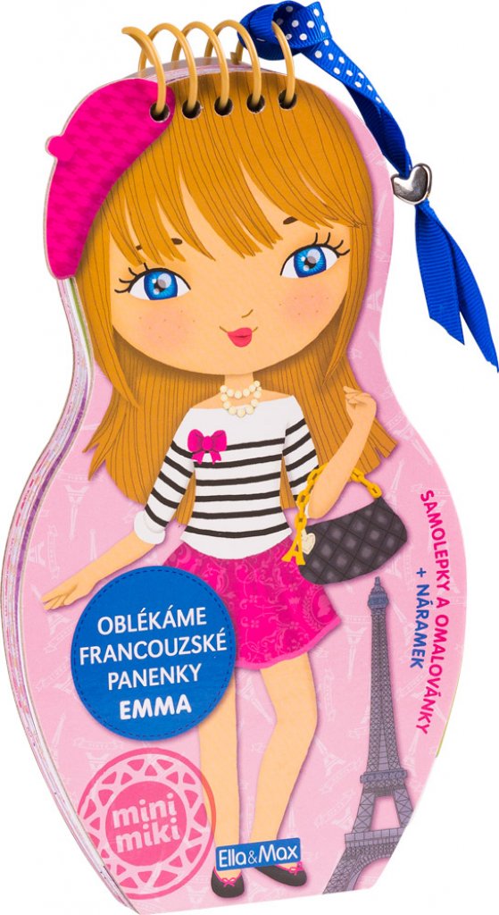 Levně Oblékáme francouzské panenky - Emma - Julie Camel