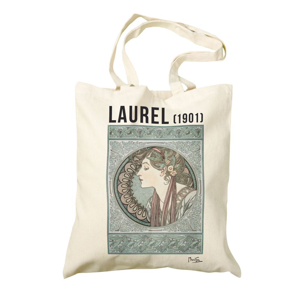 Levně Plátěná taška Alfons Mucha - Laurel